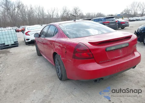 2007 Pontiac Grand Prix Gt из США, поврежденный, VIN 2G2WR554571223887
